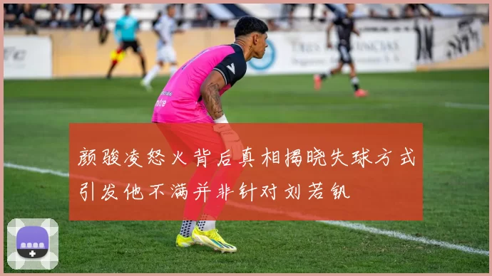 颜骏凌怒火背后真相揭晓失球方式引发他不满并非针对刘若钒